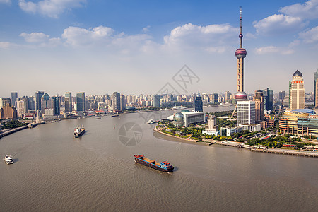 上海陆家嘴城市风光高清图片