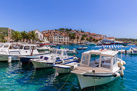 欧洲克罗地亚著名海岛旅游风光图片