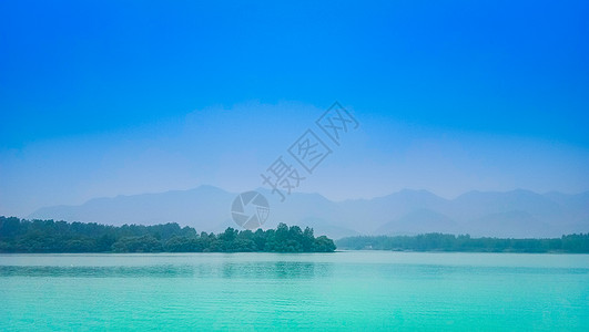 青山绿水素材青山绿水河流湖泊背景