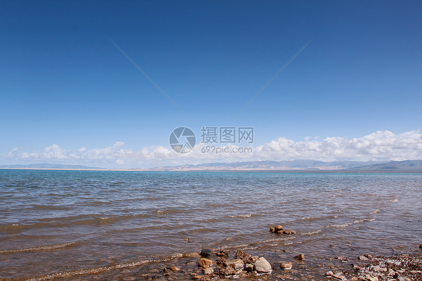 秋天的青海湖图片