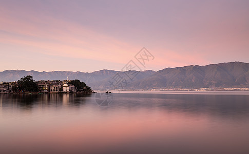 双廊洱海大理双廊背景