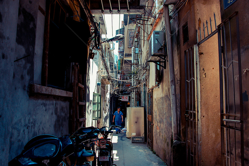 上海某小巷子图片