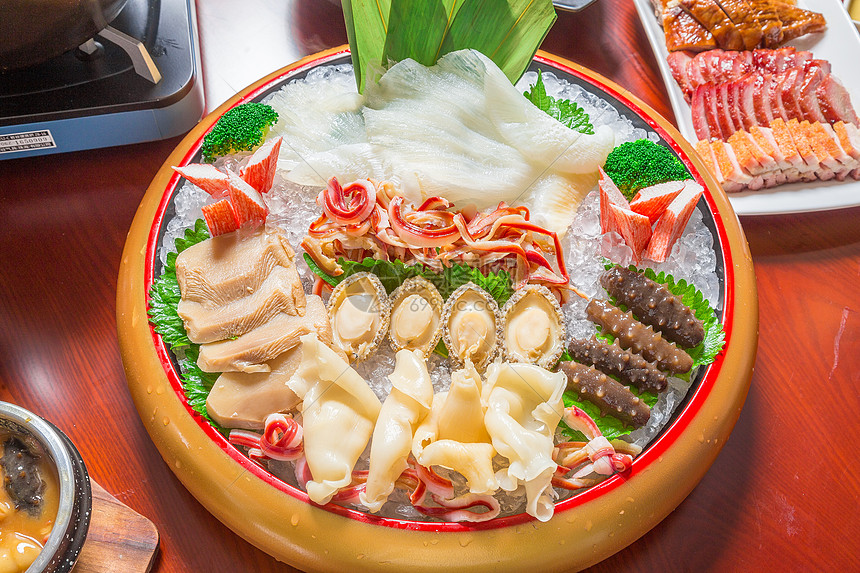 鱼翅鲍鱼海参拼盘图片素材_免费下载_jpg图片格式_VRF高清图片500704127_摄图网