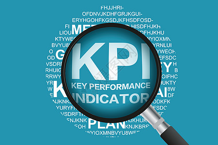 绩效KPI背景图片
