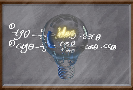数学思维创意思考教育背景图设计图片