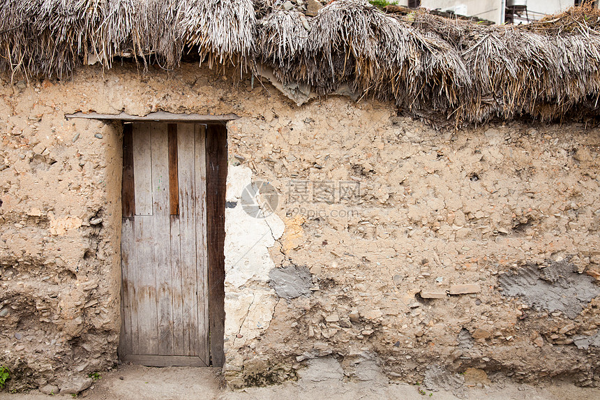 乡村风格茅草房图片素材_免费下载_jpg图片格