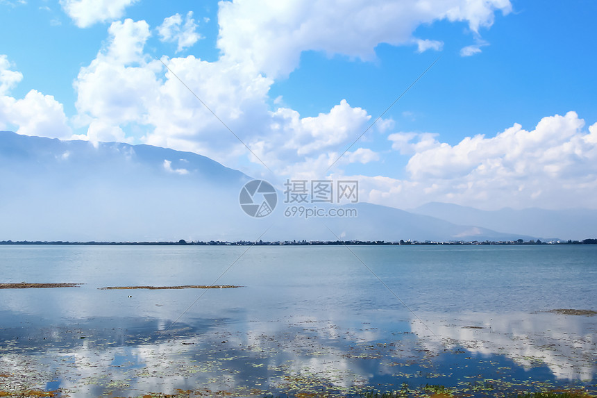 风花雪月洱海图片