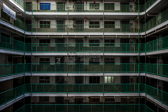 香港居民楼内部