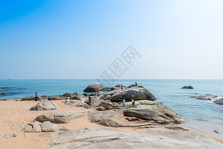 海南三亚天涯海角海滨风景高清图片