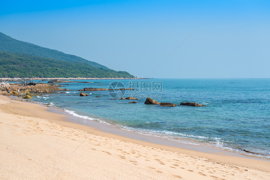 海南三亚天涯海角海滨风景图片