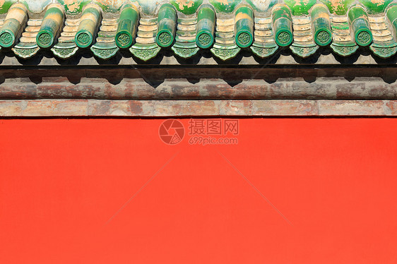 北京古建筑宫墙院墙