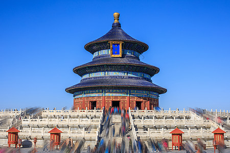 北京地标建筑天坛背景