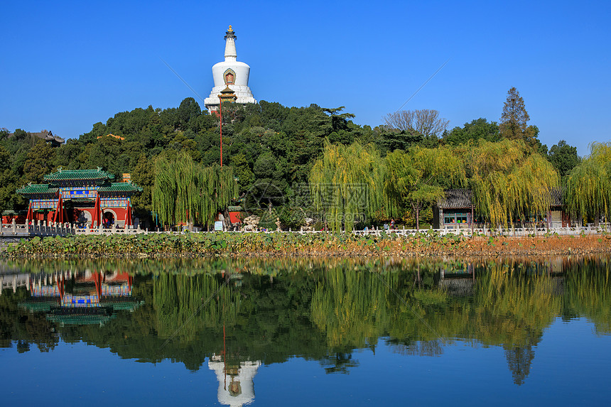 北京地标北海公园图片