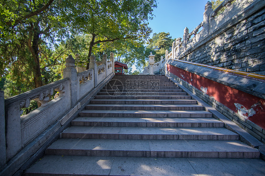 北京北海公园景色图片