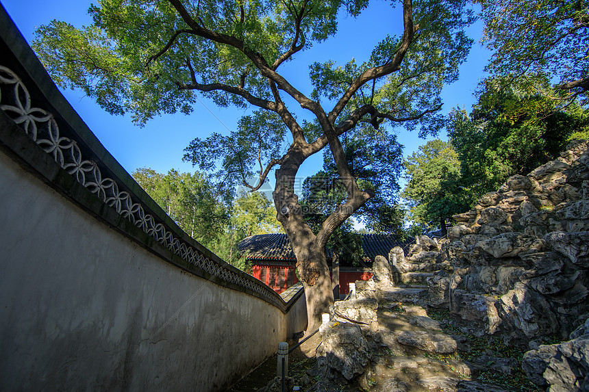 北京北海公园景色图片