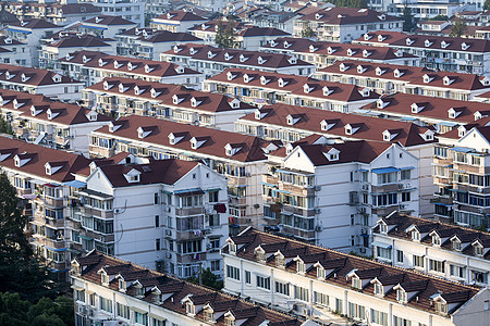 密集型住宅小区高清图片