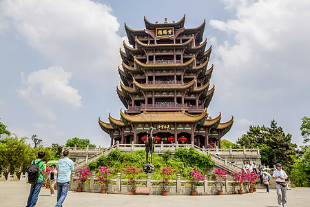 登别黄鹤楼背景