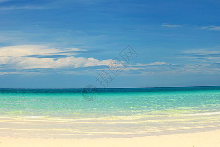 菲律宾长滩白沙滩旅游胜地背景