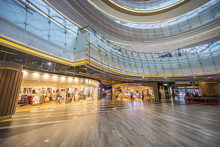大型购物广场商业中心购物天堂背景