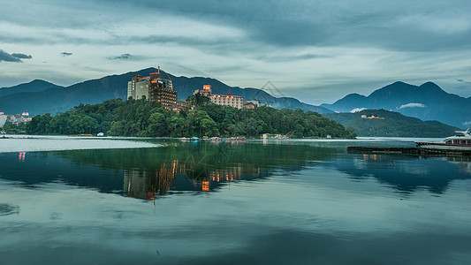 台湾日月潭风景区图片