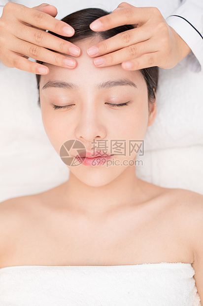 美容美体脸部按摩护理图片素材_免费下载_jpg