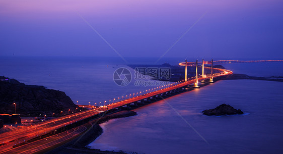 蜿蜒的上海跨海大桥东海大桥图片