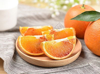 血橙清新橙汁汁高清图片