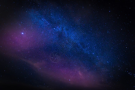 闪耀星星繁星 银河 夜空背景