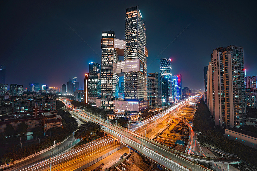 深圳夜景图片