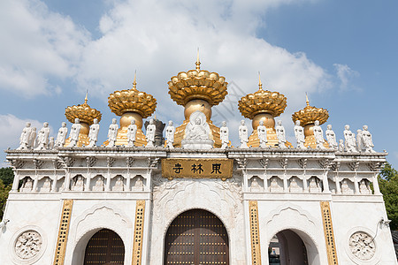 上海东林寺旅游景区高清图片