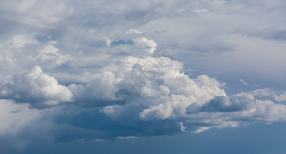 灰色天空积雨云素材背景