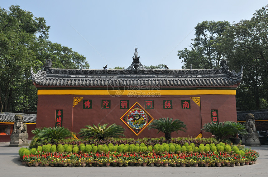 四川新都佛教圣地宝光寺图片