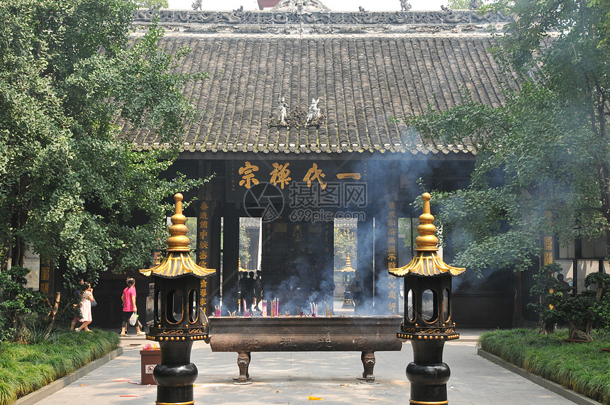 四川新都佛教圣地宝光寺图片