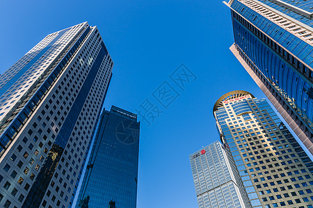 上海浦东高楼大厦背景图片