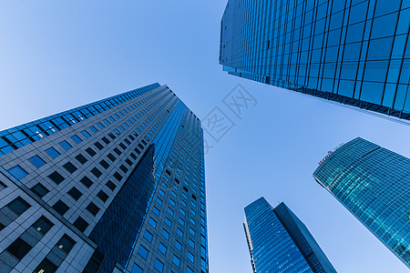 科技建筑上海浦东高楼大厦背景