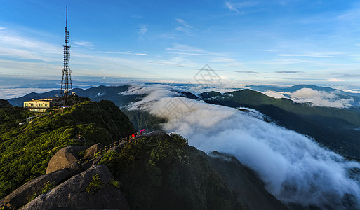 桂林山城之光映象猫儿山背景