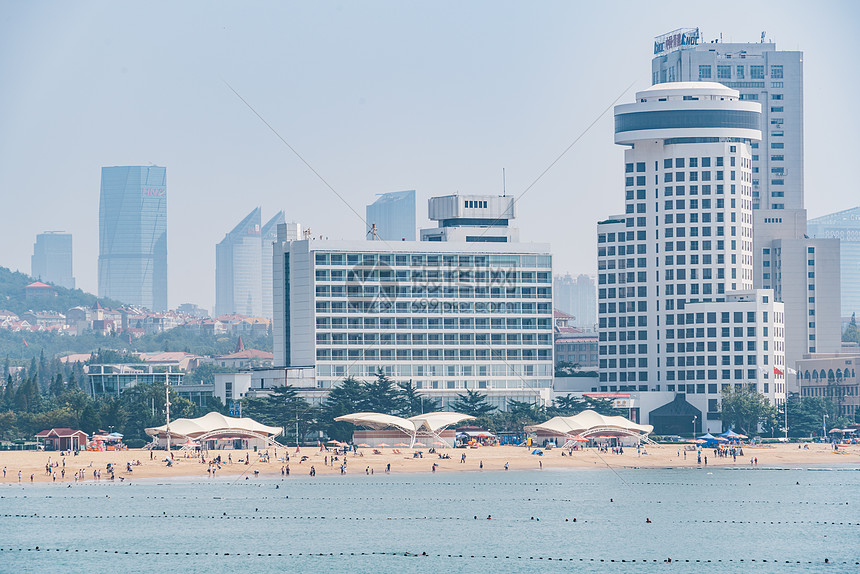 青岛海边建筑图片