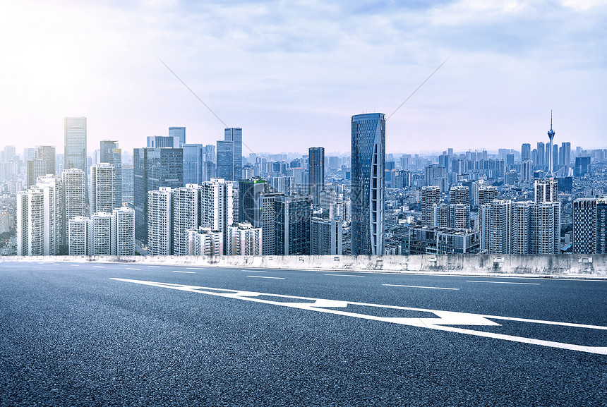 城市公路地面背景图片素材-正版创意图片500727564-摄