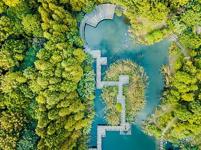 大坝风光上海秋季自然风景航拍背景