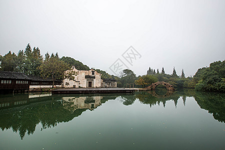 老街乌镇风光背景