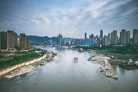 重庆城市建筑风光背景图片
