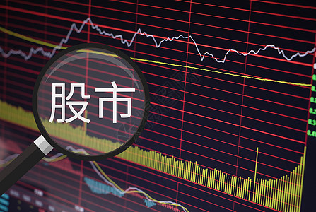 新三板金融股市分析图设计图片