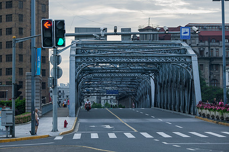 外白渡桥背景图片