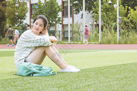 青春校园女孩青春校园的学生背景