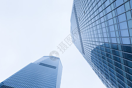 仰拍大厦城市建筑高楼大厦仰拍背景