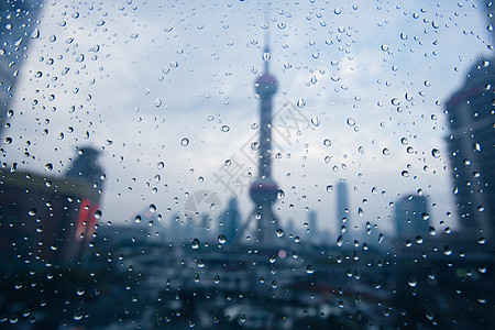 雨后的东方明珠高清图片