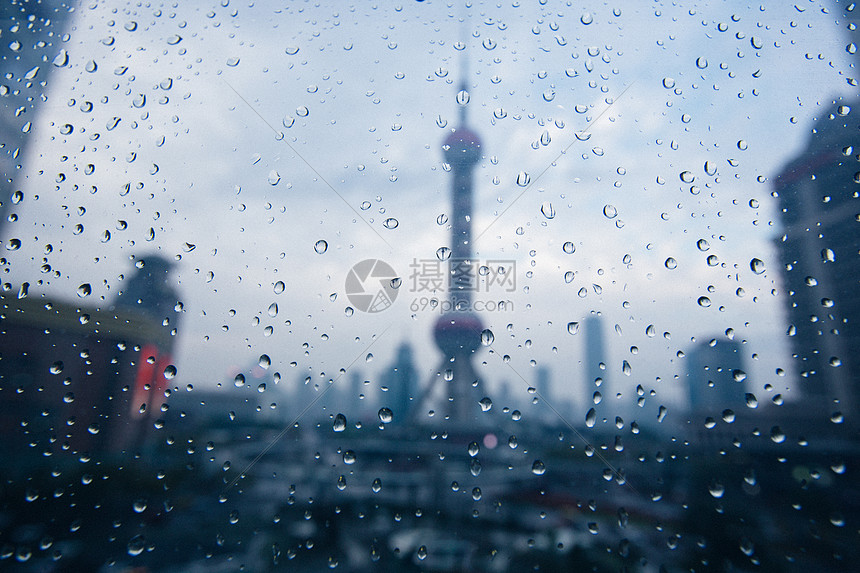 雨后的东方明珠图片