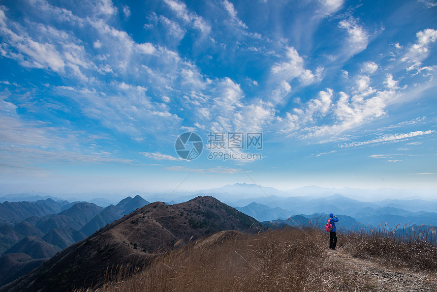 户外登山图片