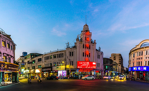 厦门中山路思明电影院背景