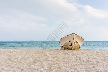 海南三亚风景海水沙滩背景